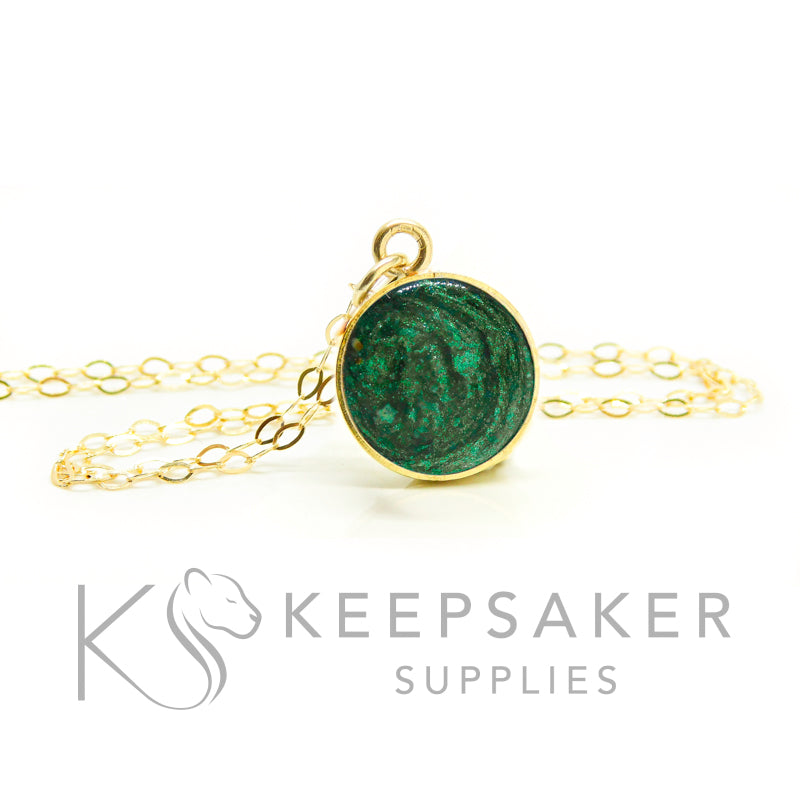 Gold Filled Bezel Necklace
