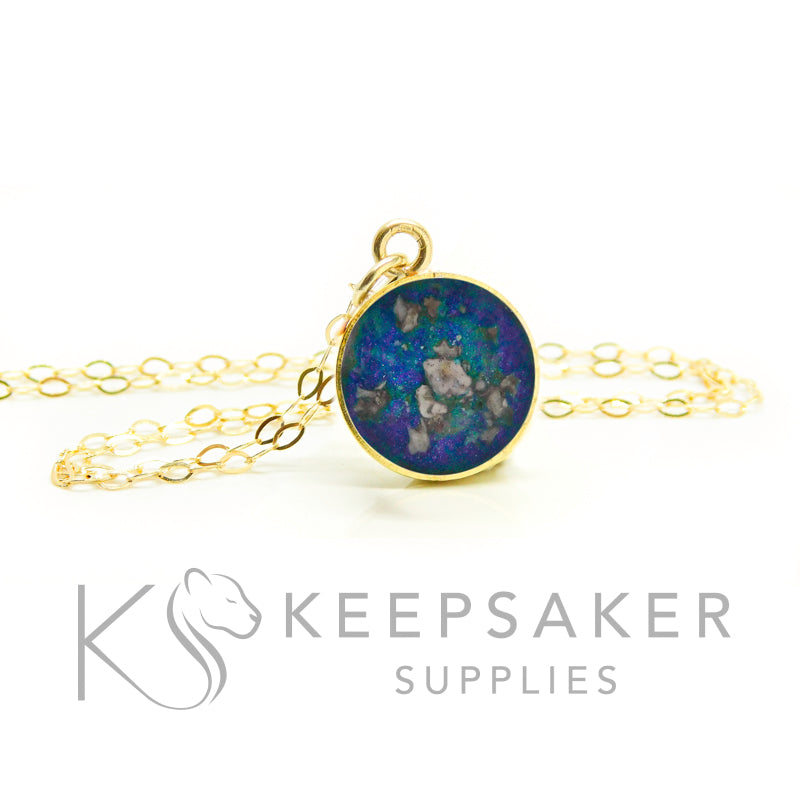 Gold Filled Bezel Necklace