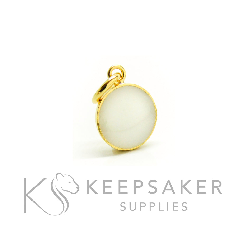 Gold Filled Bezel Necklace