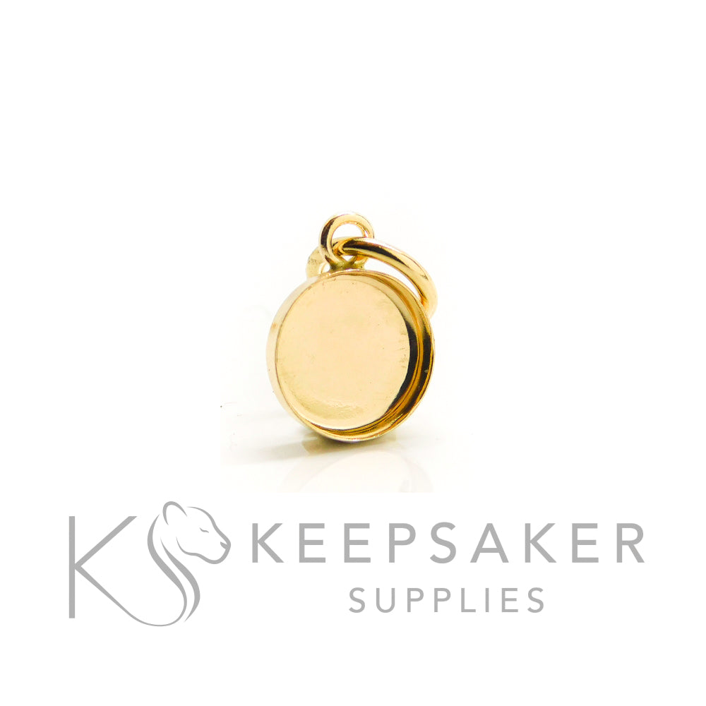 Gold Filled Bezel Necklace