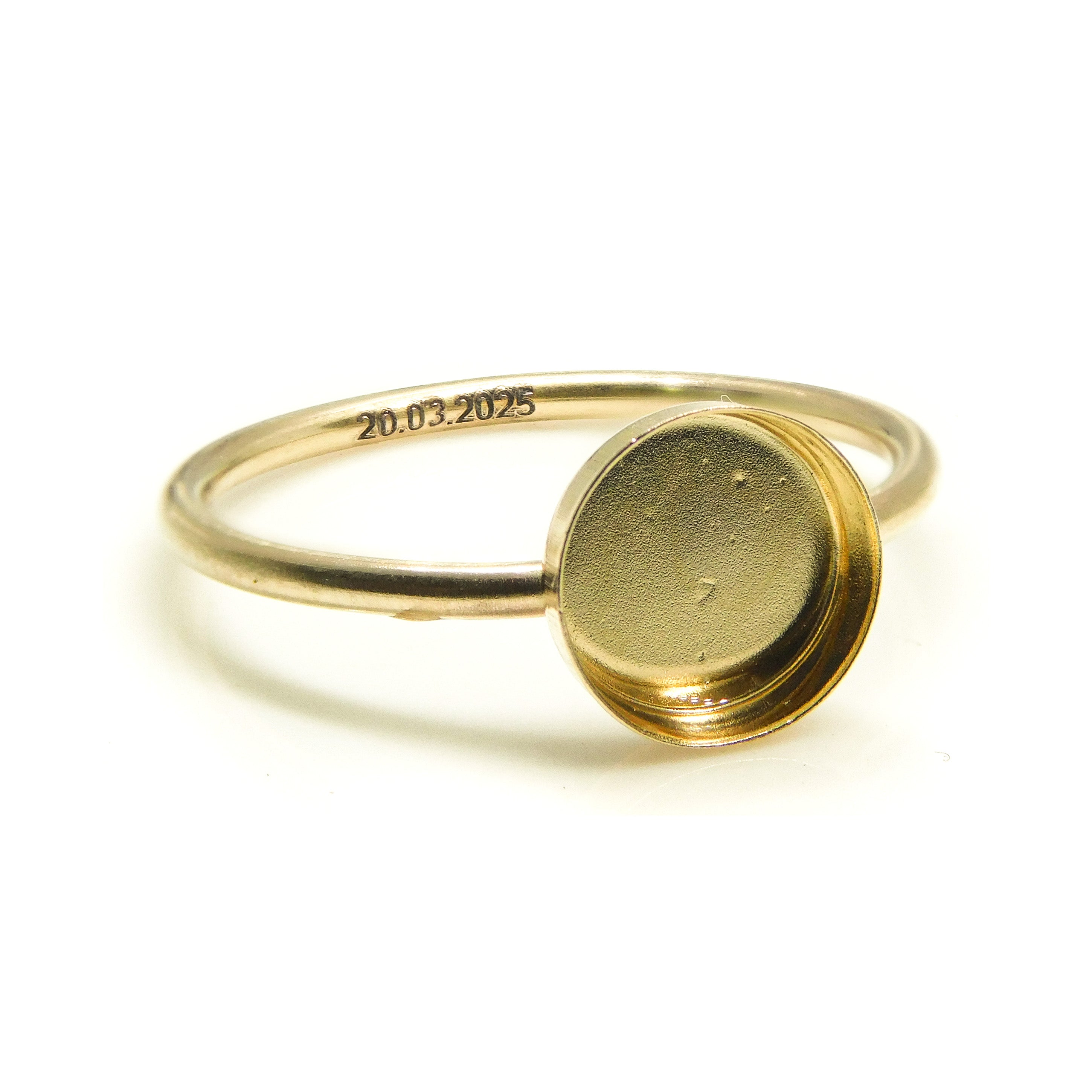 Gold Filled Ring Setting