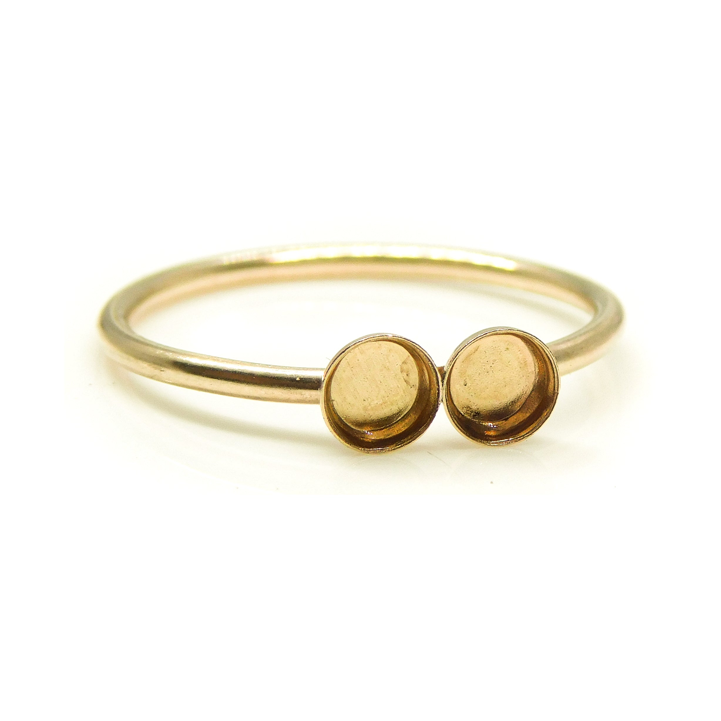 Gold Filled Ring Setting