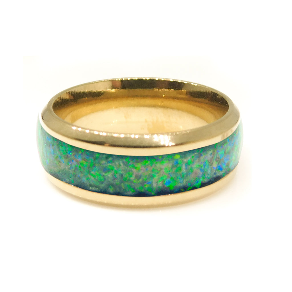 Stainless Steel Channel Ring Setting
