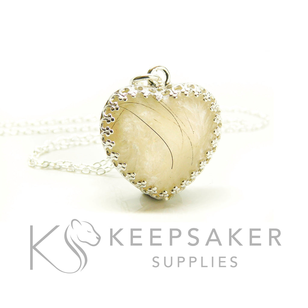 Crown Heart Necklace Settings