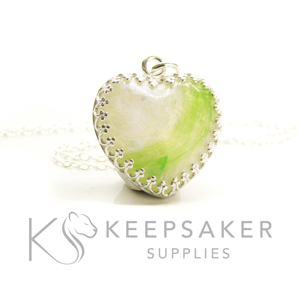 Crown Heart Necklace Settings