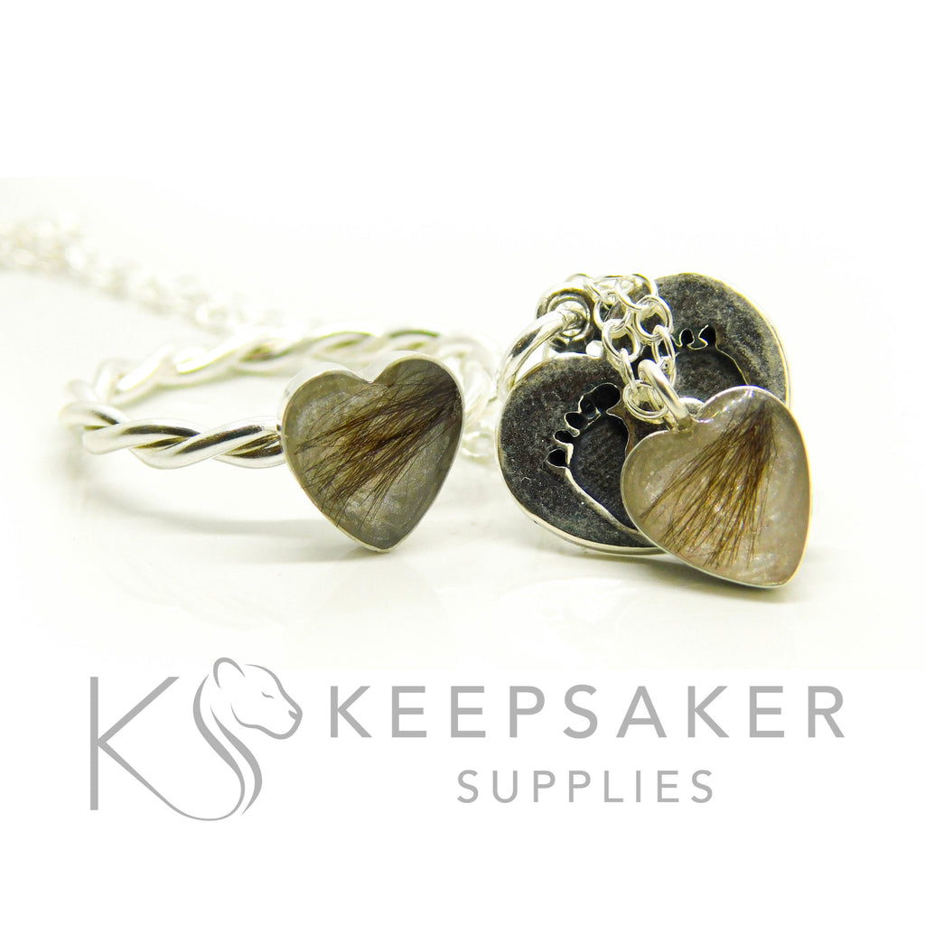 Heart Bezel Necklace Settings