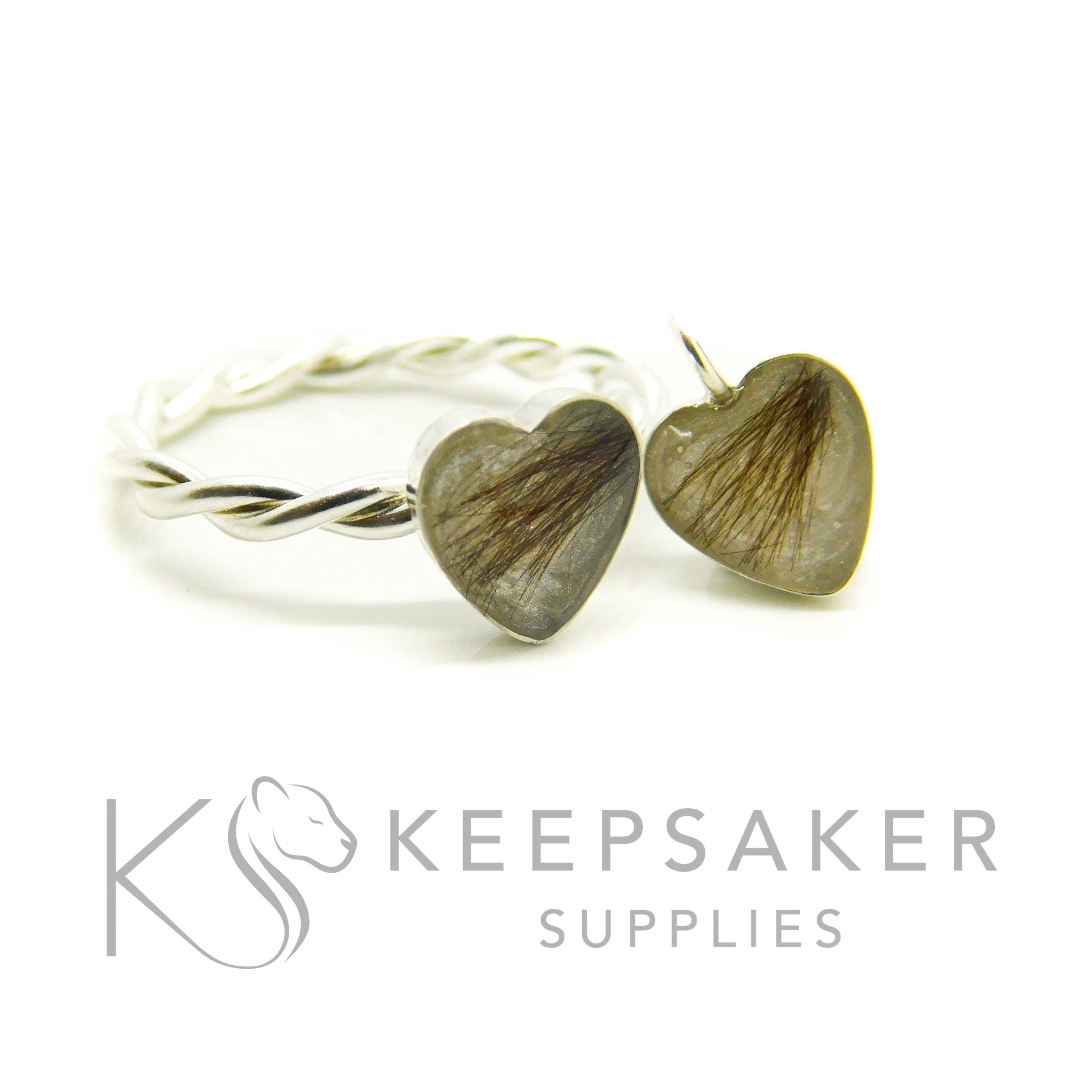 Heart Bezel Necklace Settings