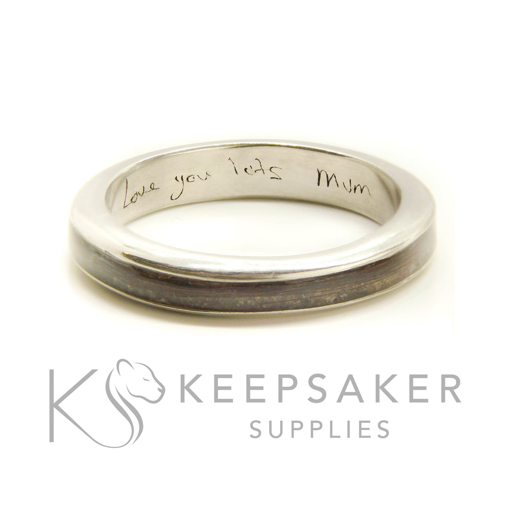 Silver Channel Ring Setting