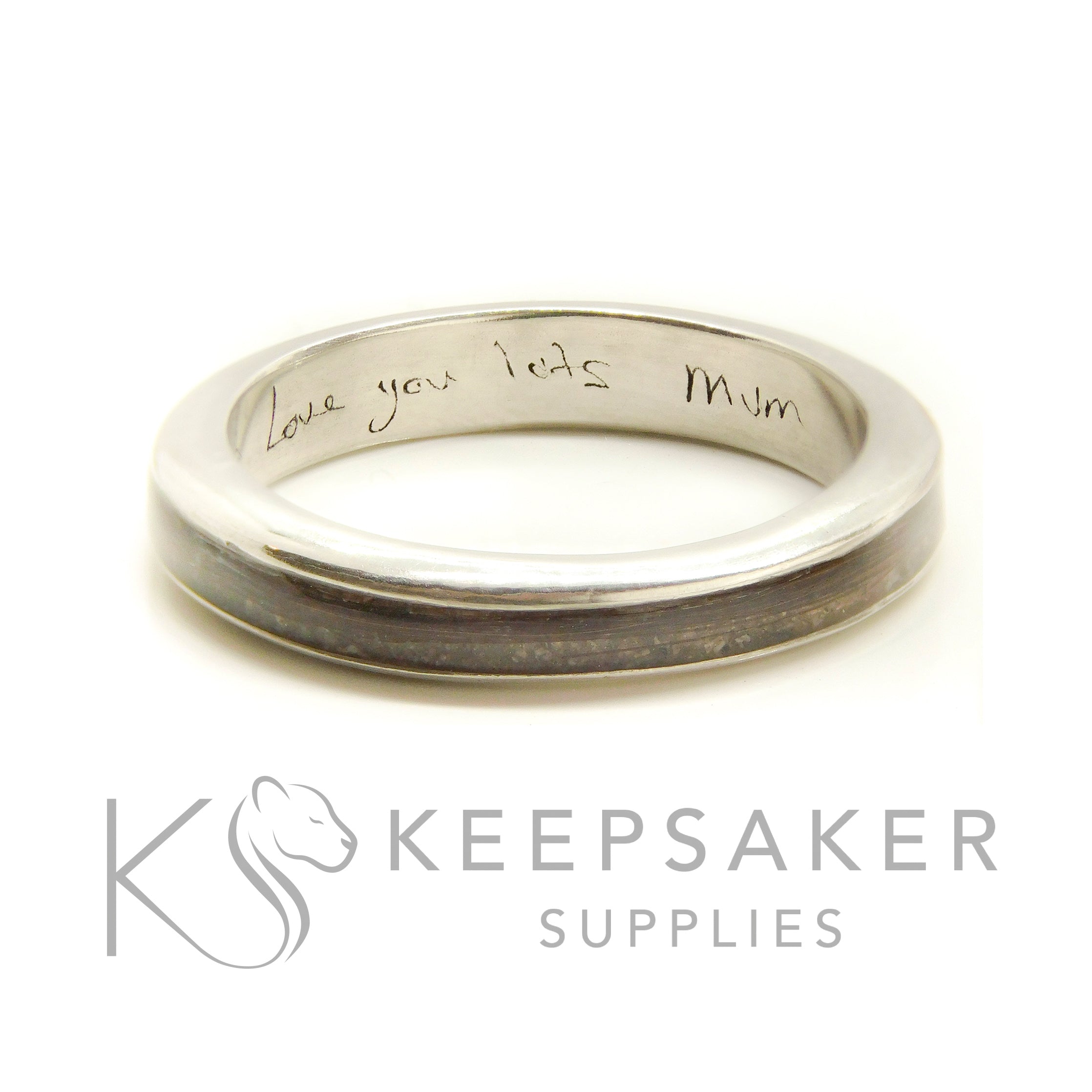 Silver Channel Ring Setting