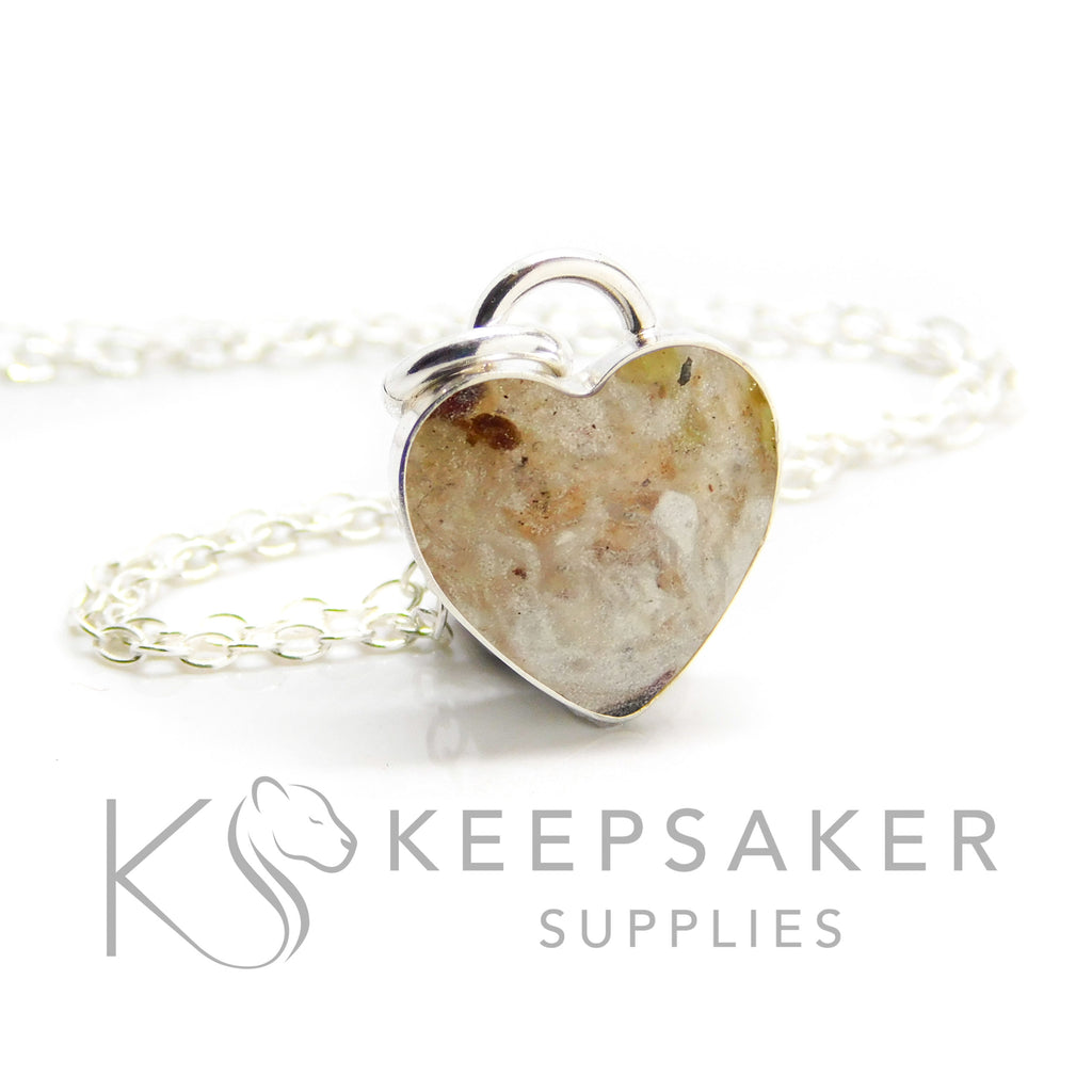 Heart Bezel Necklace Settings