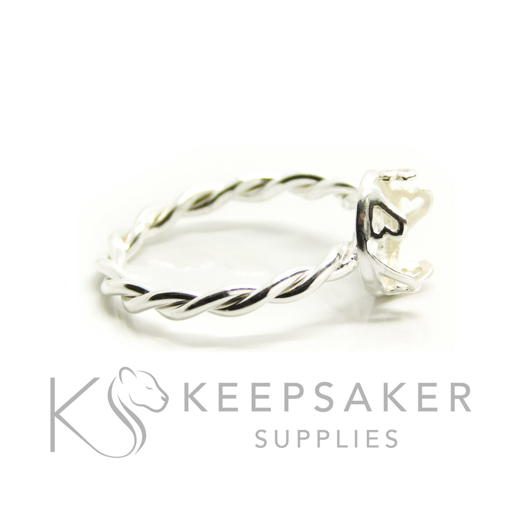 Twisted Ring Setting