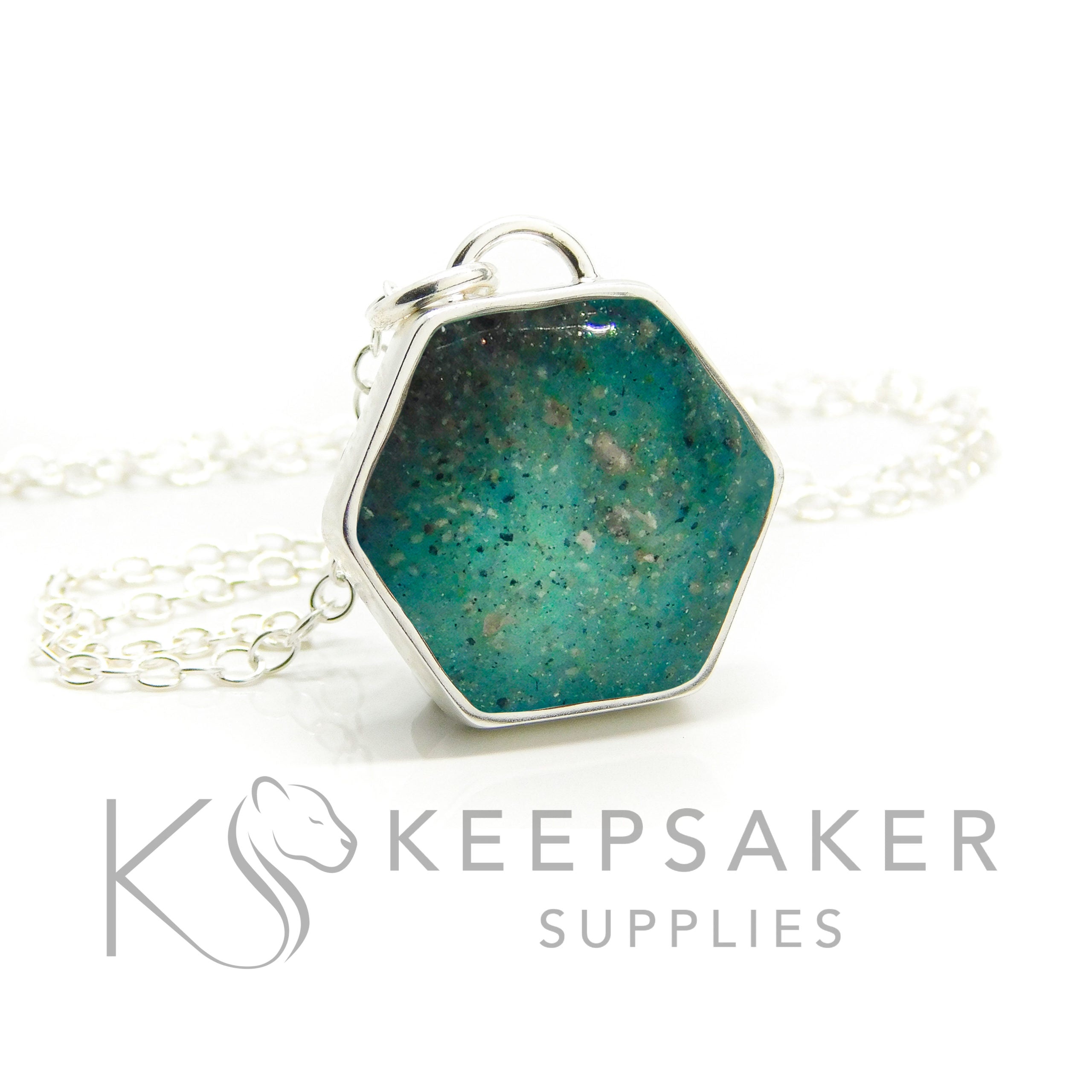 Hexagonal Open Necklace Setting