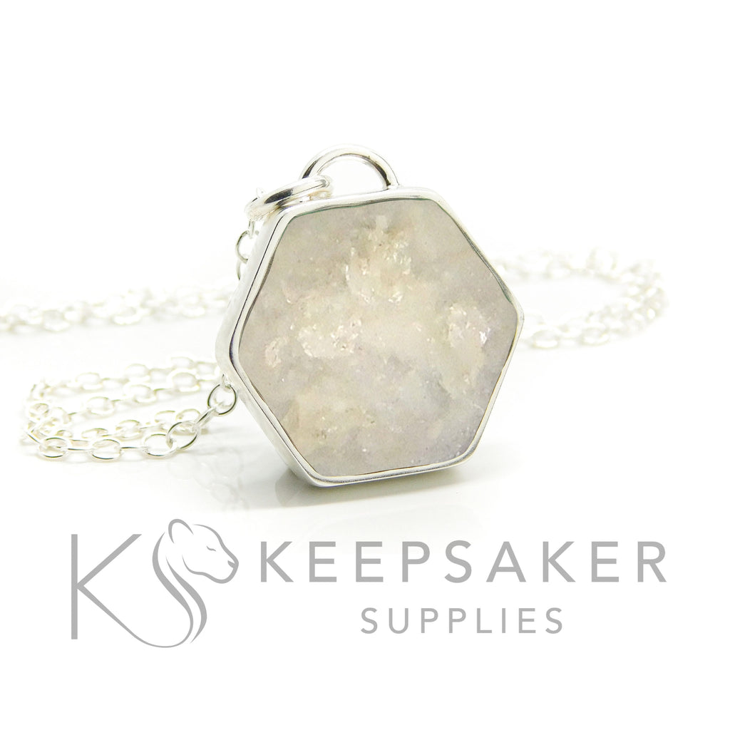 Hexagonal Open Necklace Setting