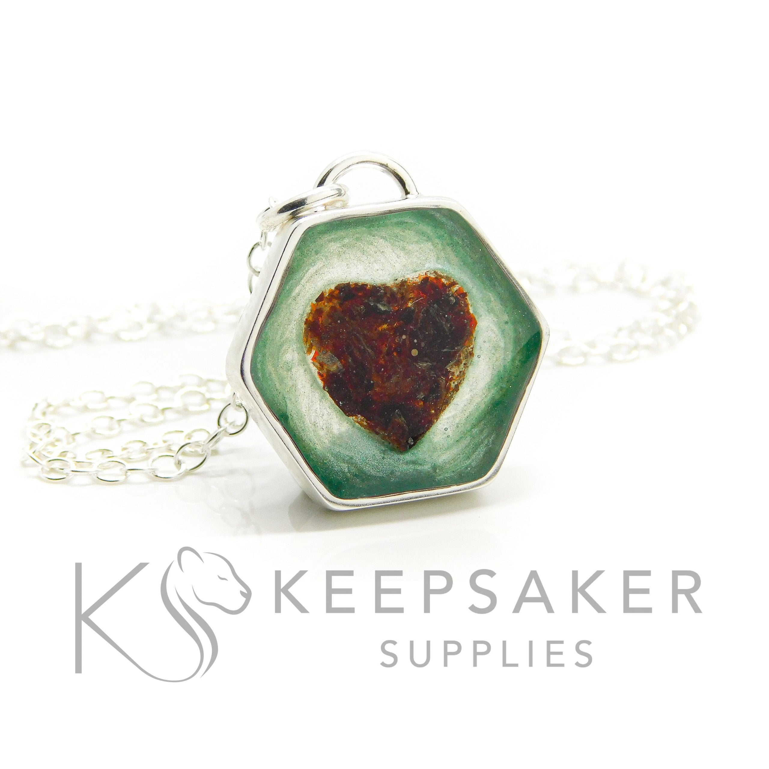 Hexagonal Open Necklace Setting