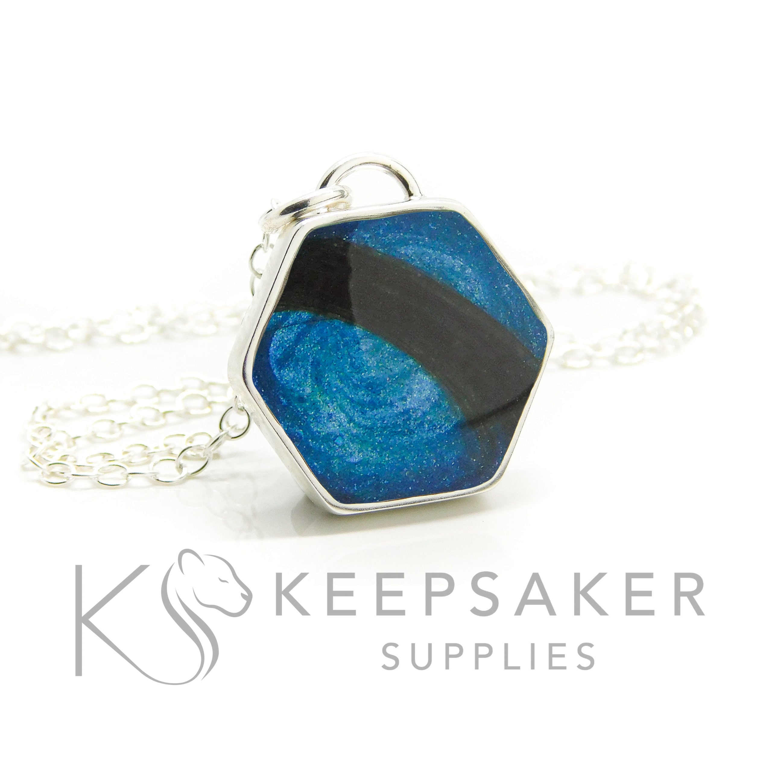 Hexagonal Open Necklace Setting