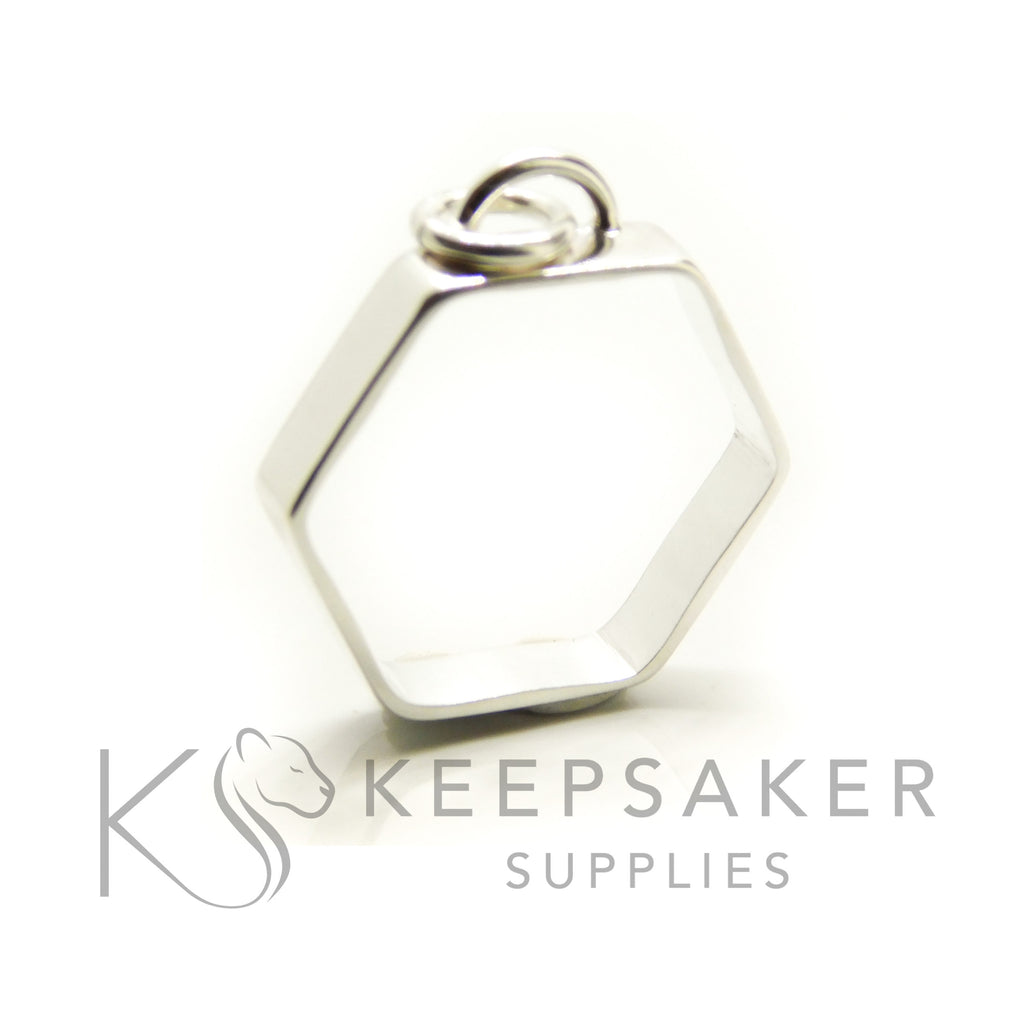 Hexagonal Open Necklace Setting