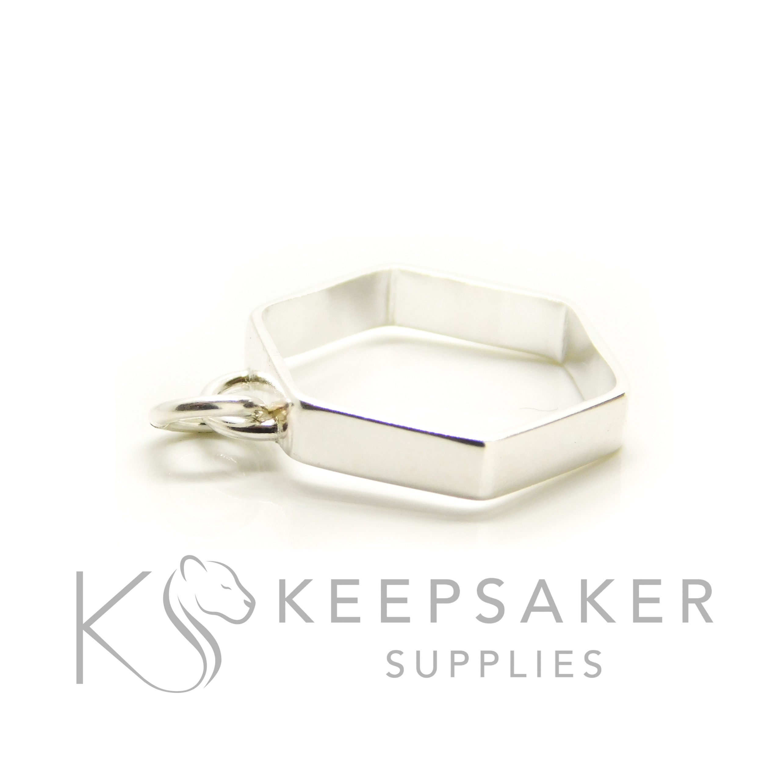 Hexagonal Open Necklace Setting