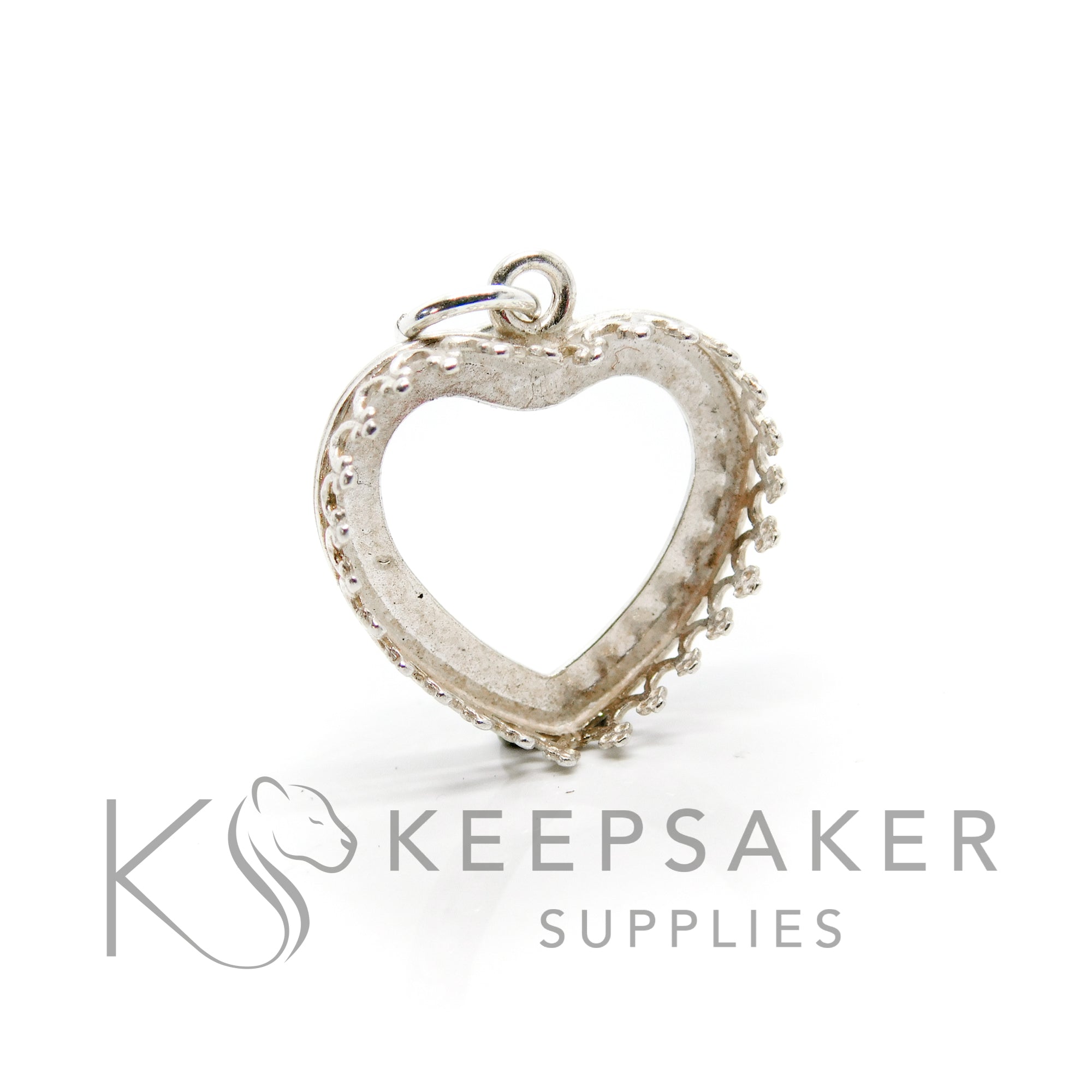 Crown Heart Necklace Settings