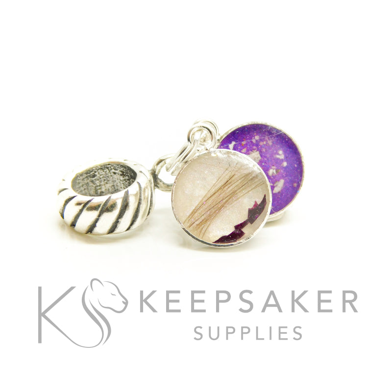 Round Bezel Necklace Settings
