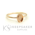 Gold Filled Ring Setting