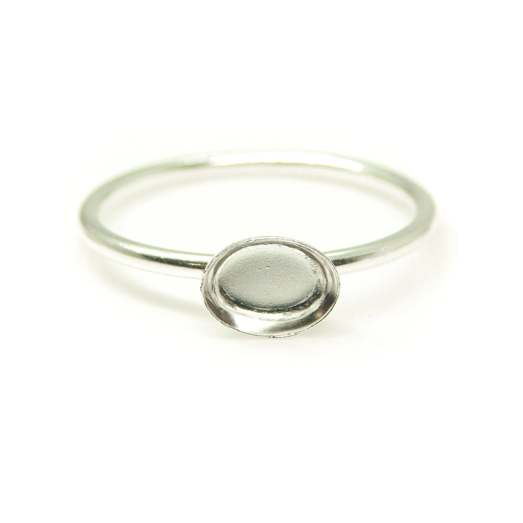 Silver Ring Setting