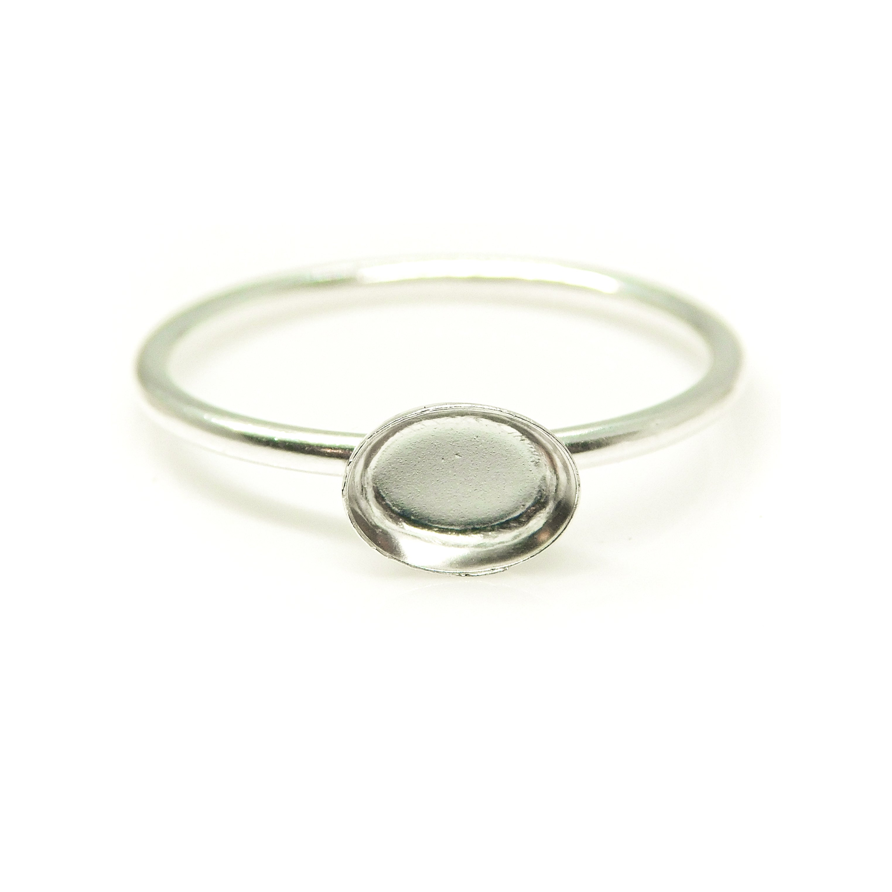 Silver Ring Setting