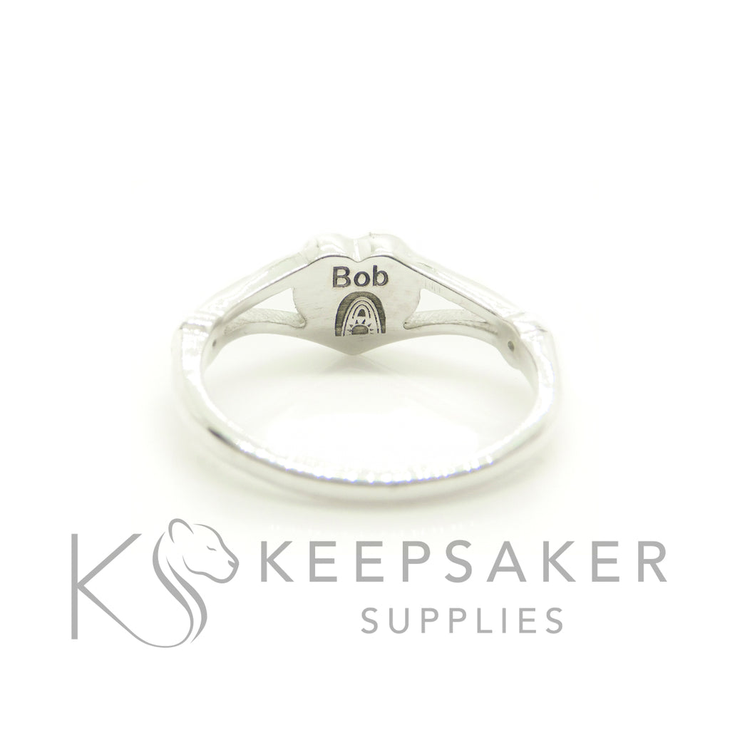 Lexi Crystal Heart Ring