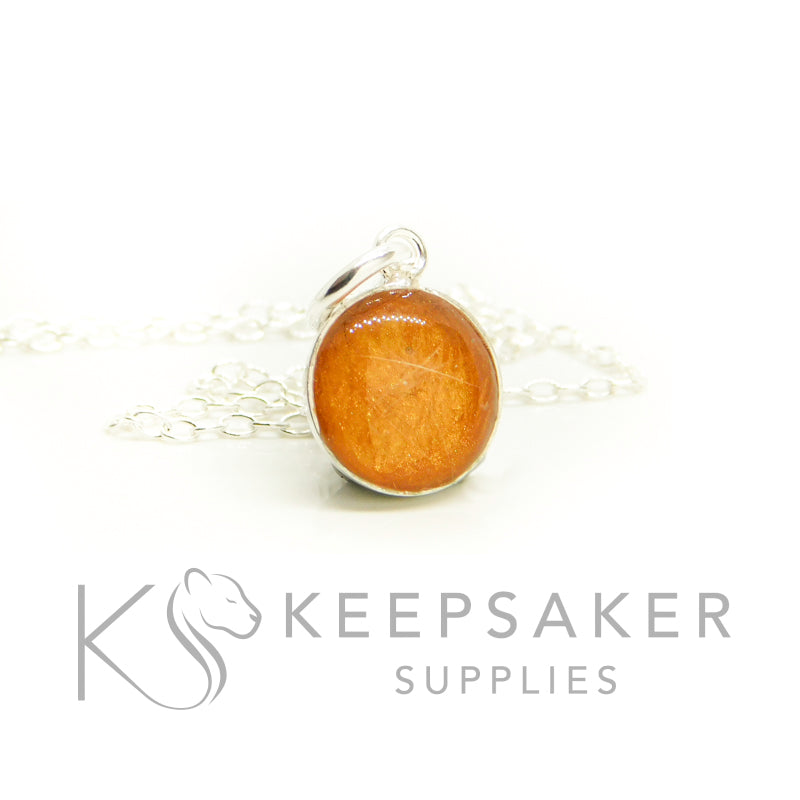 Round Bezel Necklace Settings