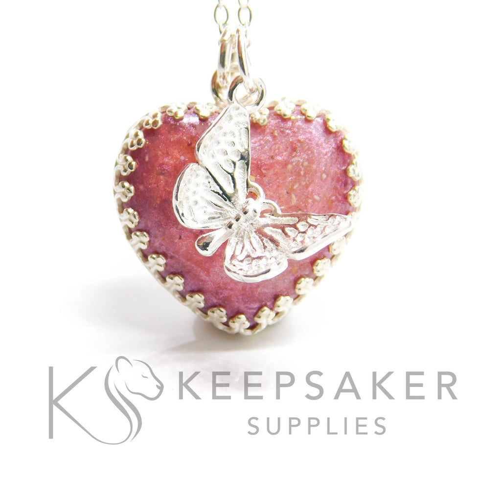 Crown Heart Necklace Settings