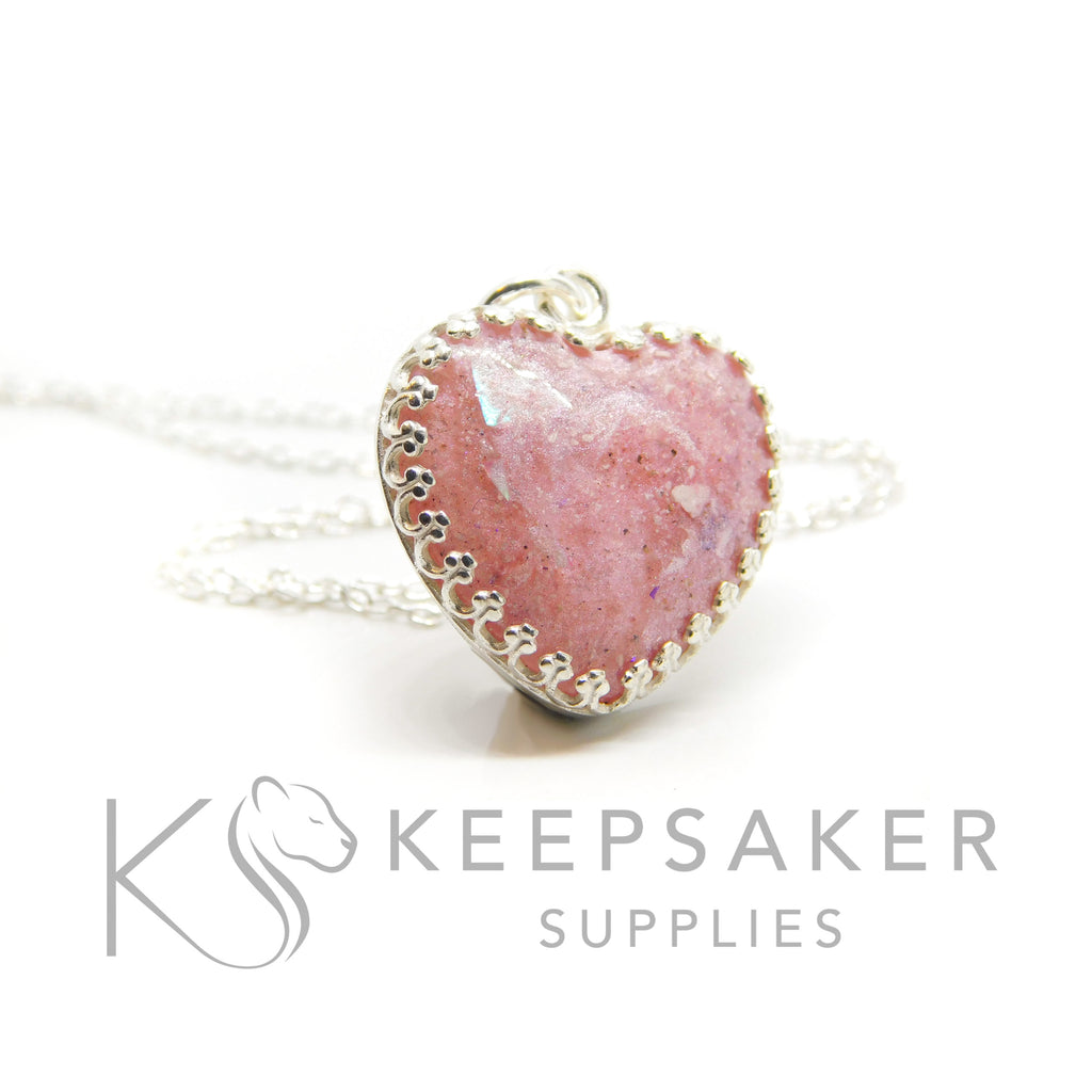 Crown Heart Necklace Settings