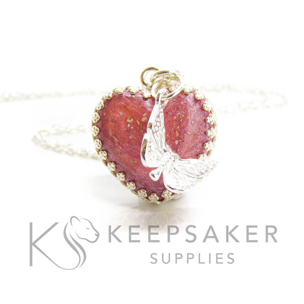 Crown Heart Necklace Settings