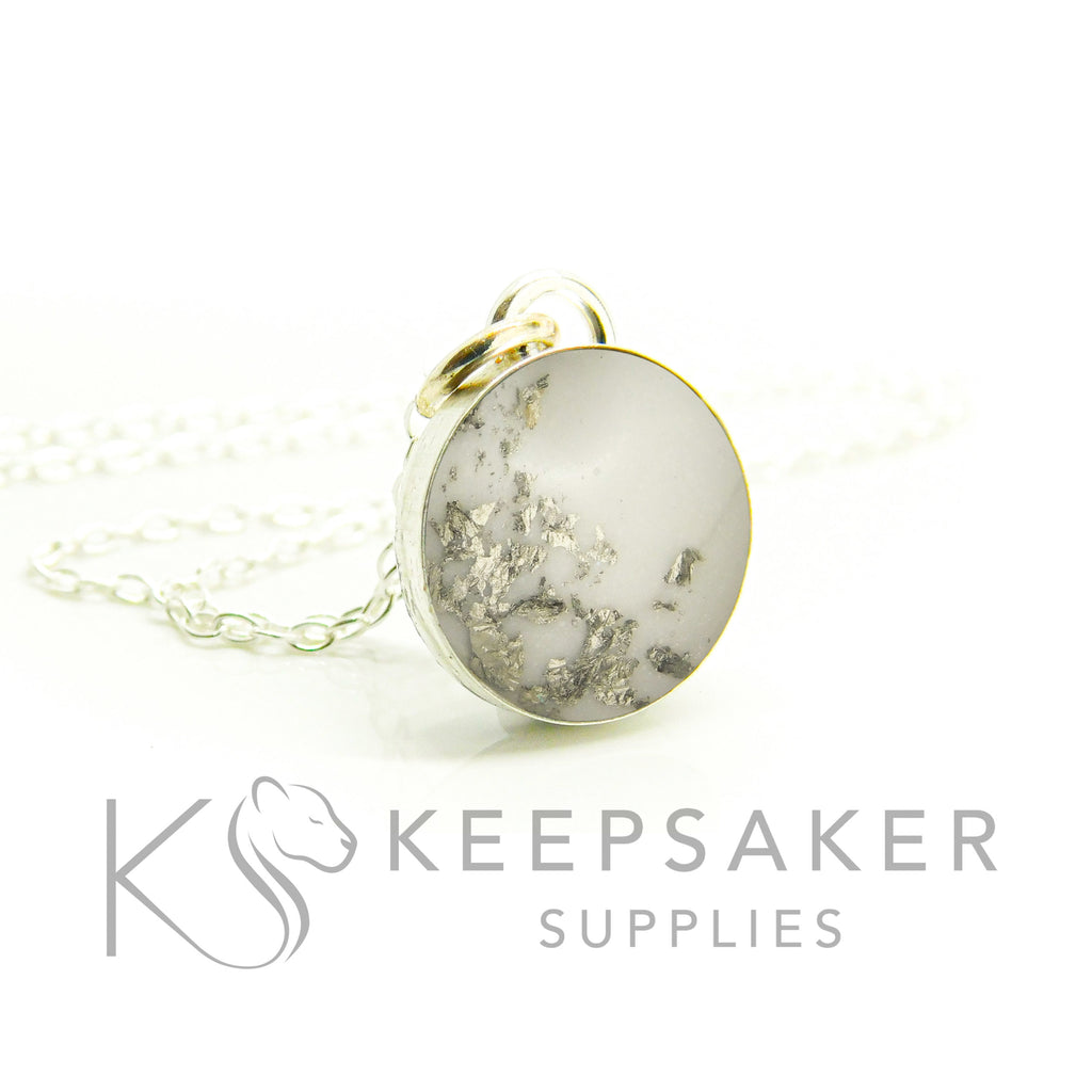 Round Bezel Necklace Settings
