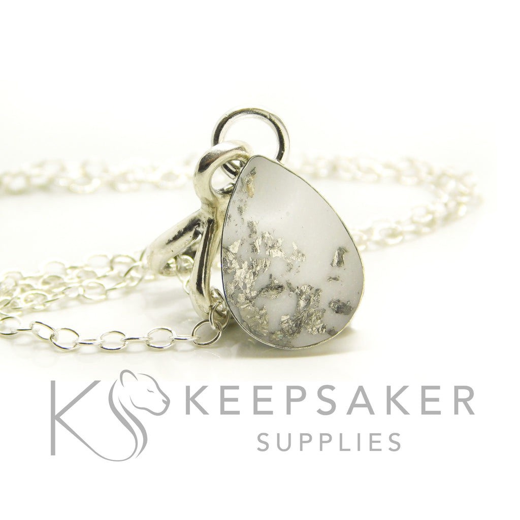 Teardrop Bezel Necklace Settings