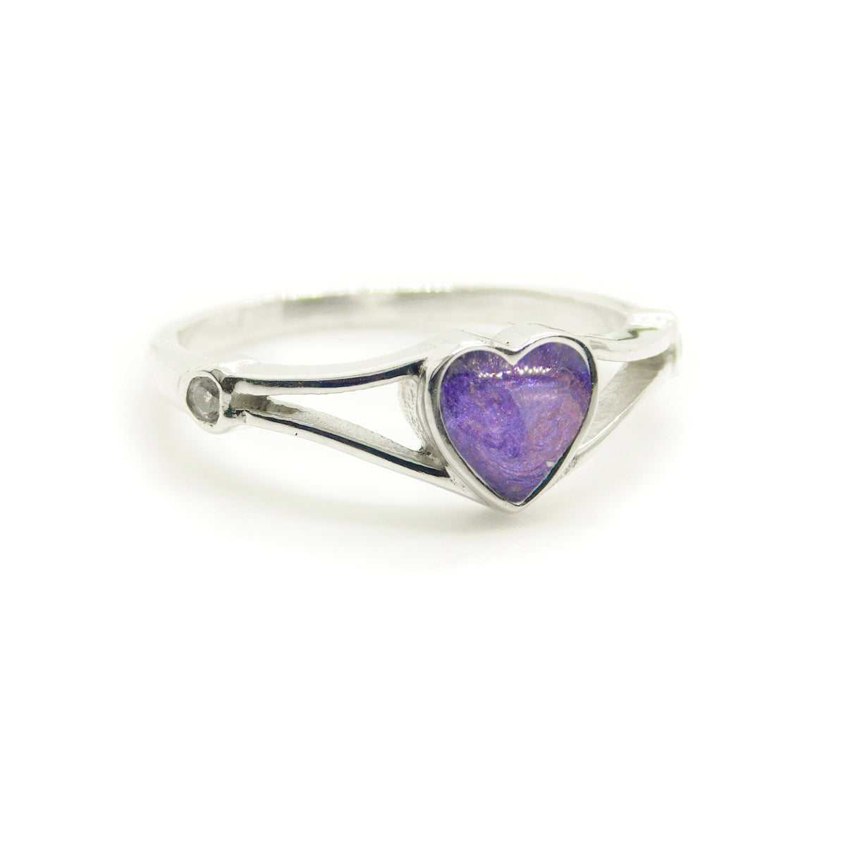 Lexi Crystal Heart Ring