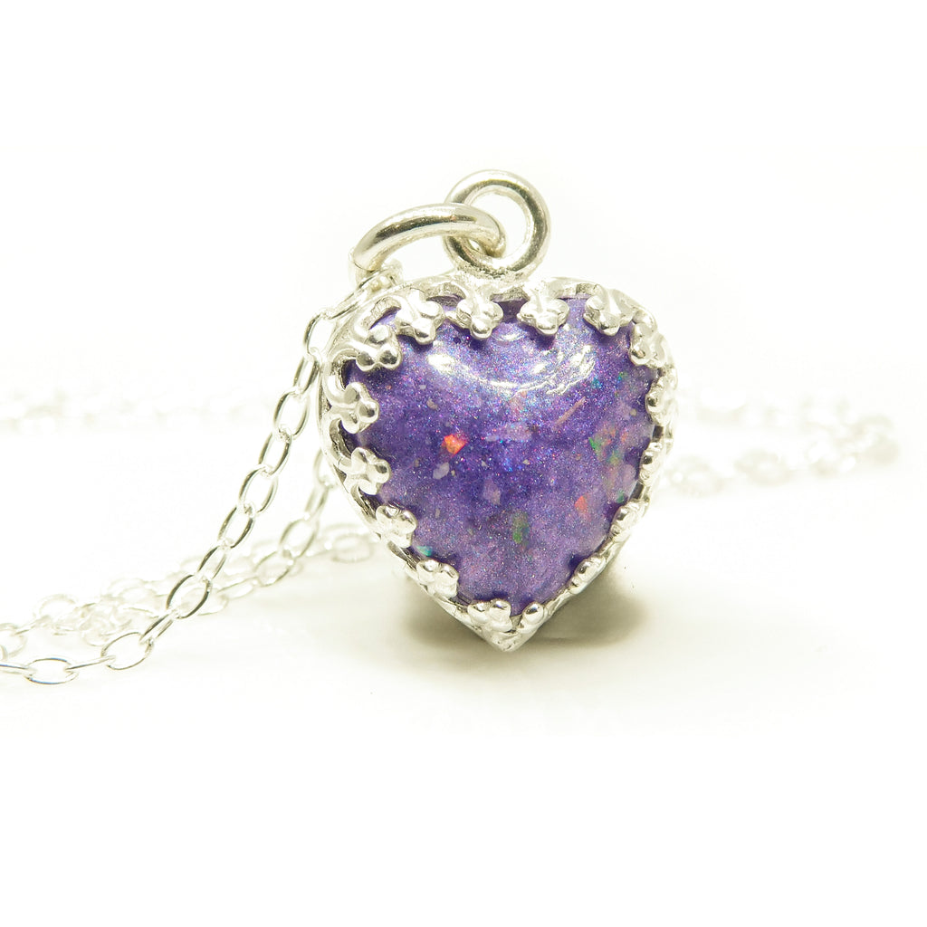 Crown Heart Necklace Settings
