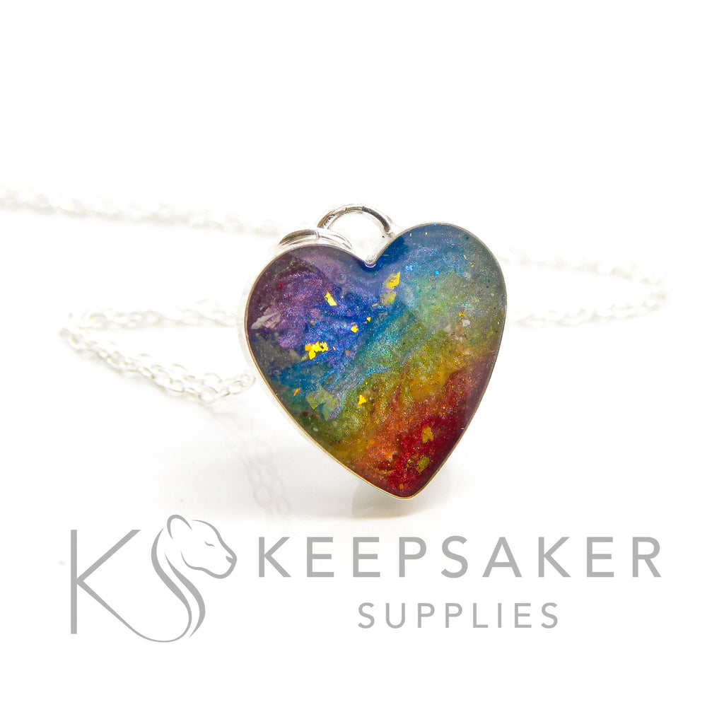 Heart Bezel Necklace Settings