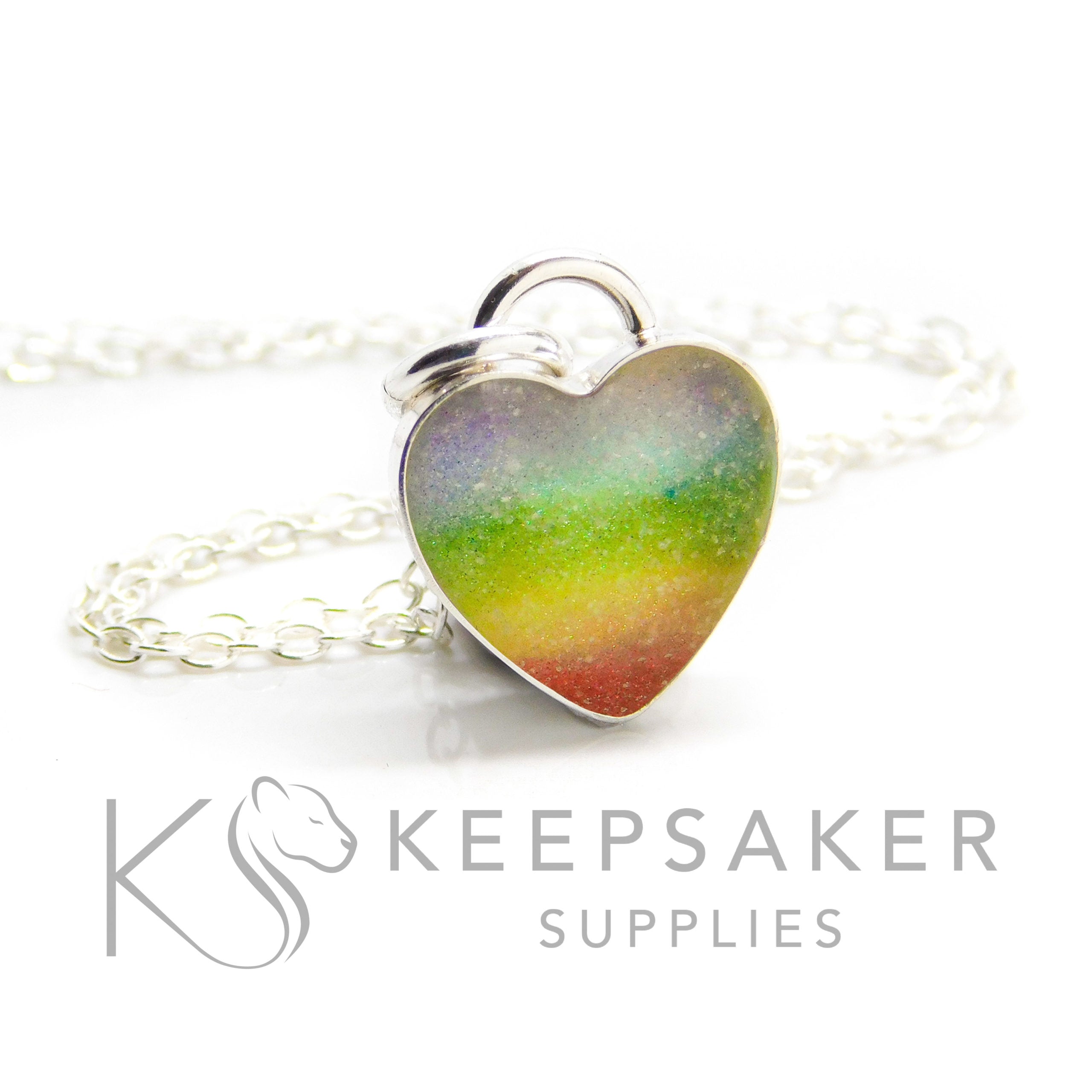 Heart Bezel Necklace Settings