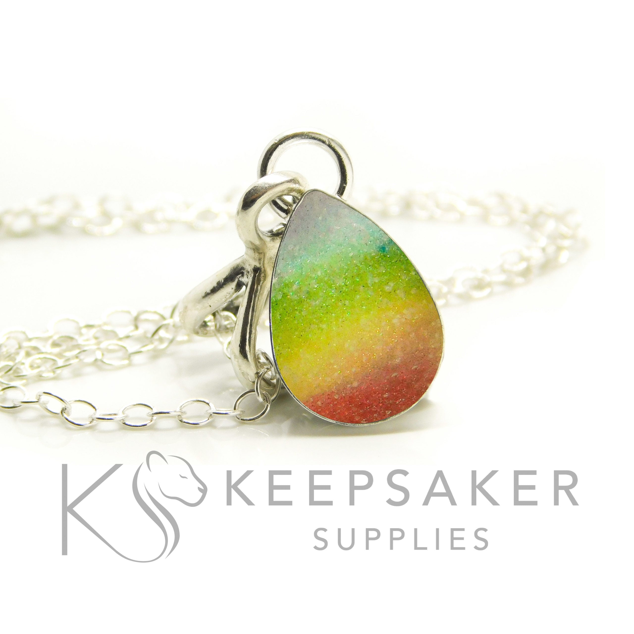 Teardrop Bezel Necklace Settings
