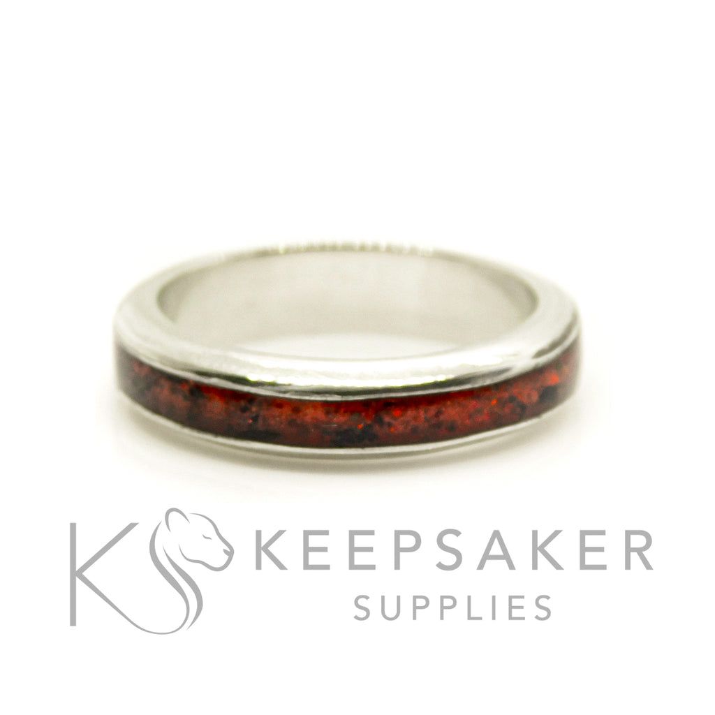 Silver Channel Ring Setting