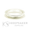 Silver Channel Ring Setting