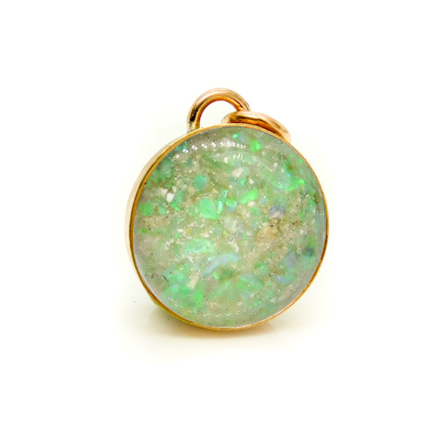 Rose Gold Filled Bezel Necklace