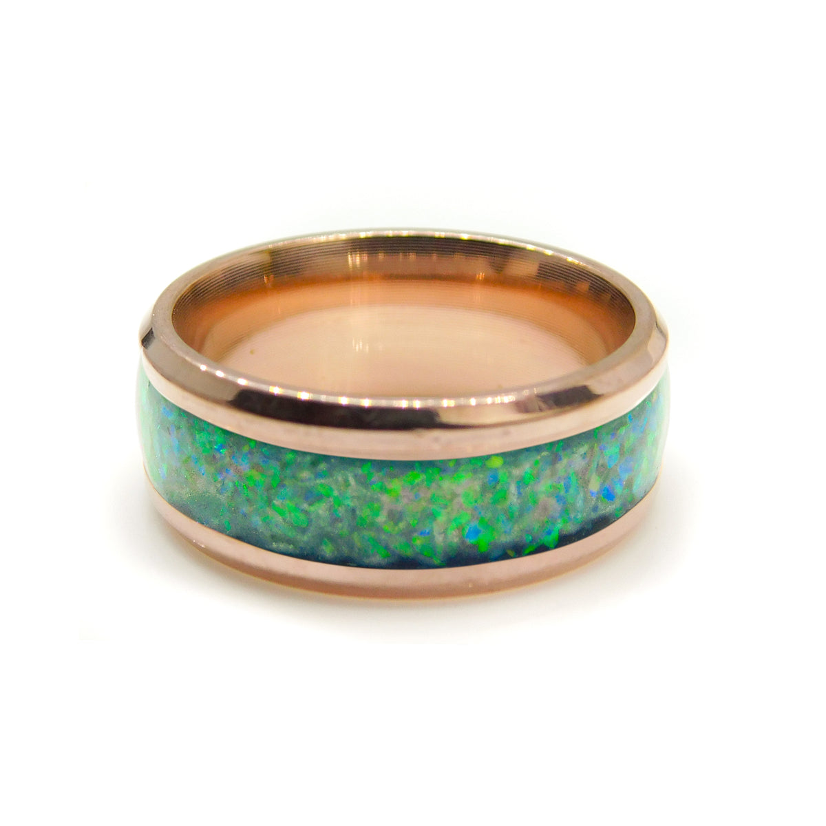 Stainless Steel Channel Ring Setting