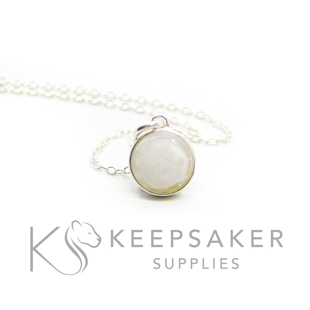 Round Bezel Necklace Settings