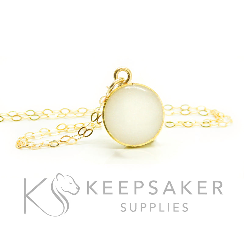 Gold Filled Bezel Necklace