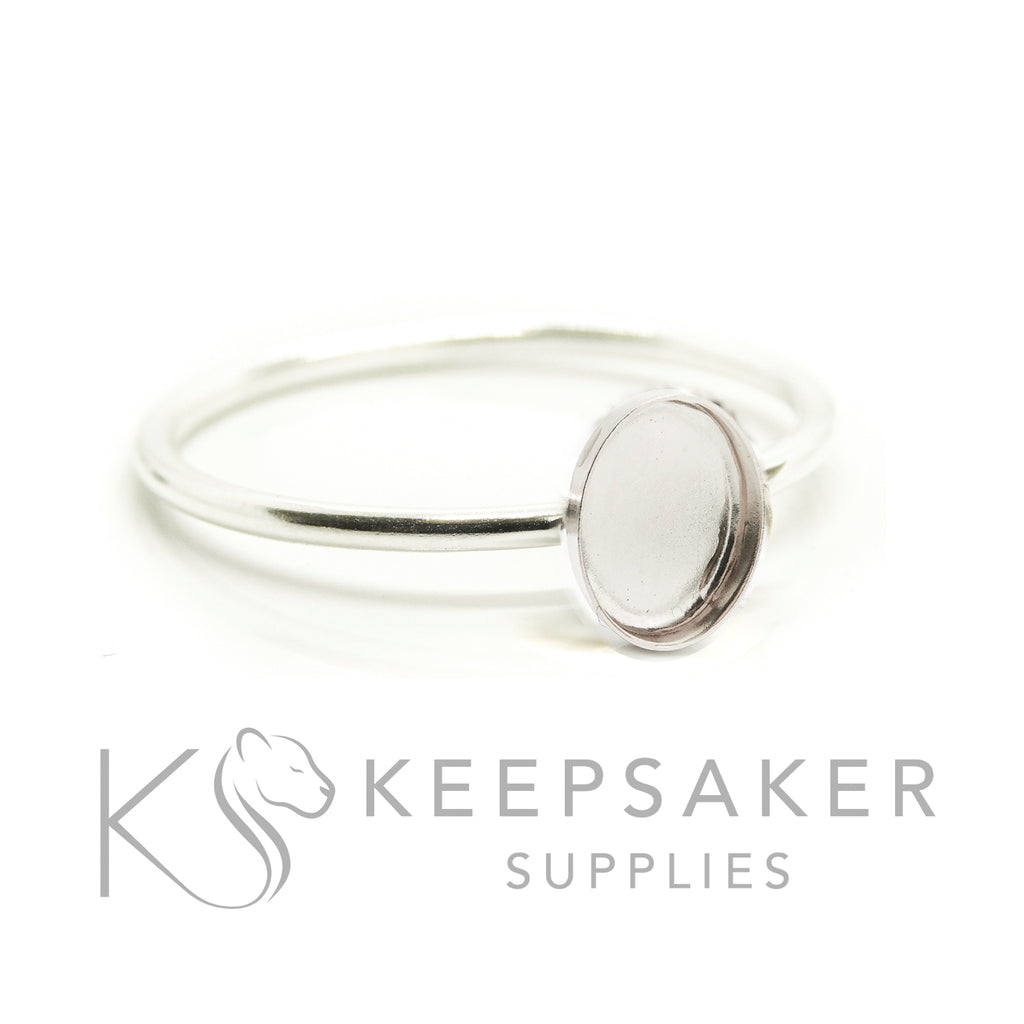 Silver Ring Setting