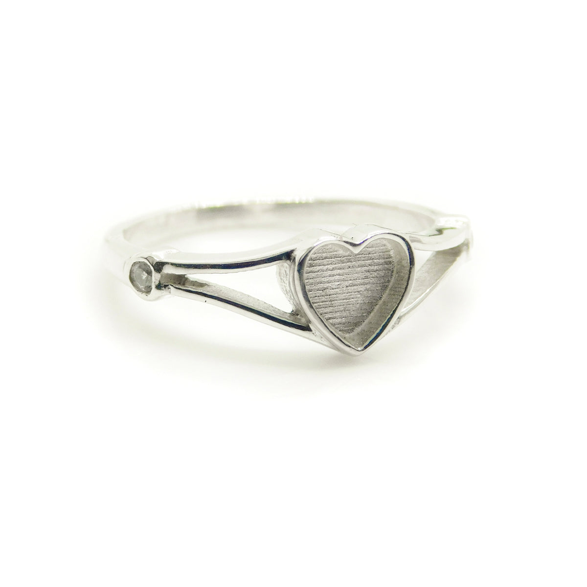 Lexi Crystal Heart Ring