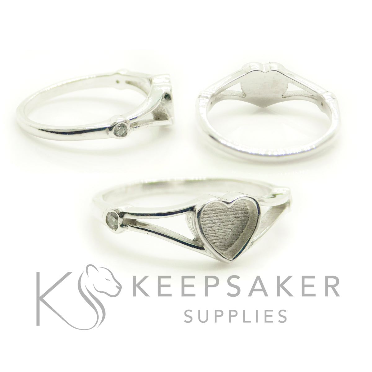Lexi Crystal Heart Ring