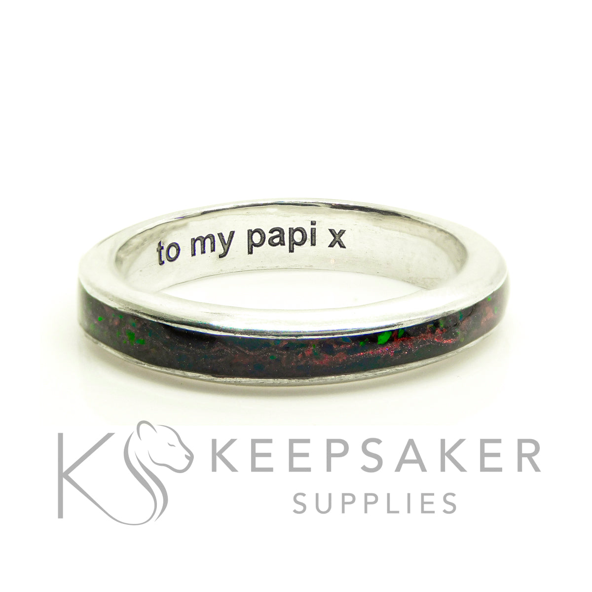 Silver Channel Ring Setting