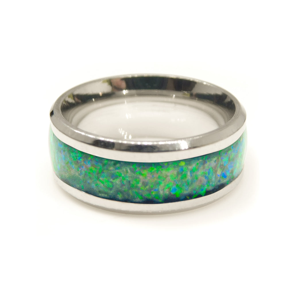 Stainless Steel Channel Ring Setting