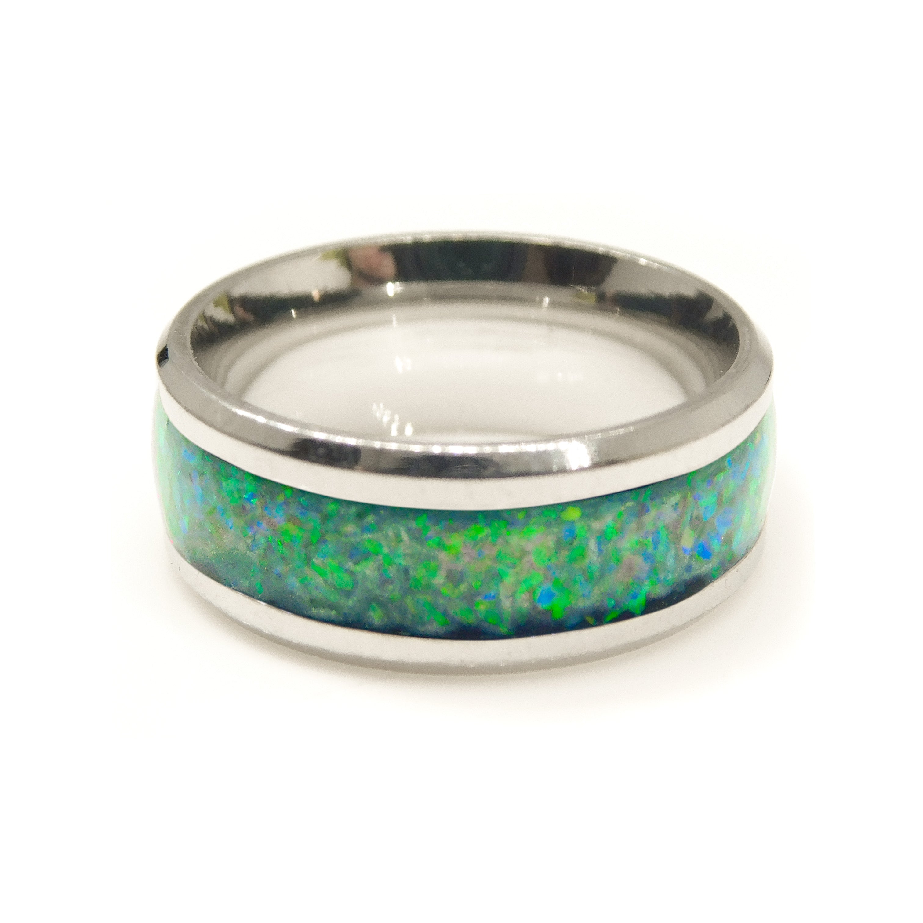 Stainless Steel Channel Ring Setting